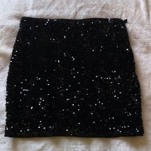 Sequin skirt